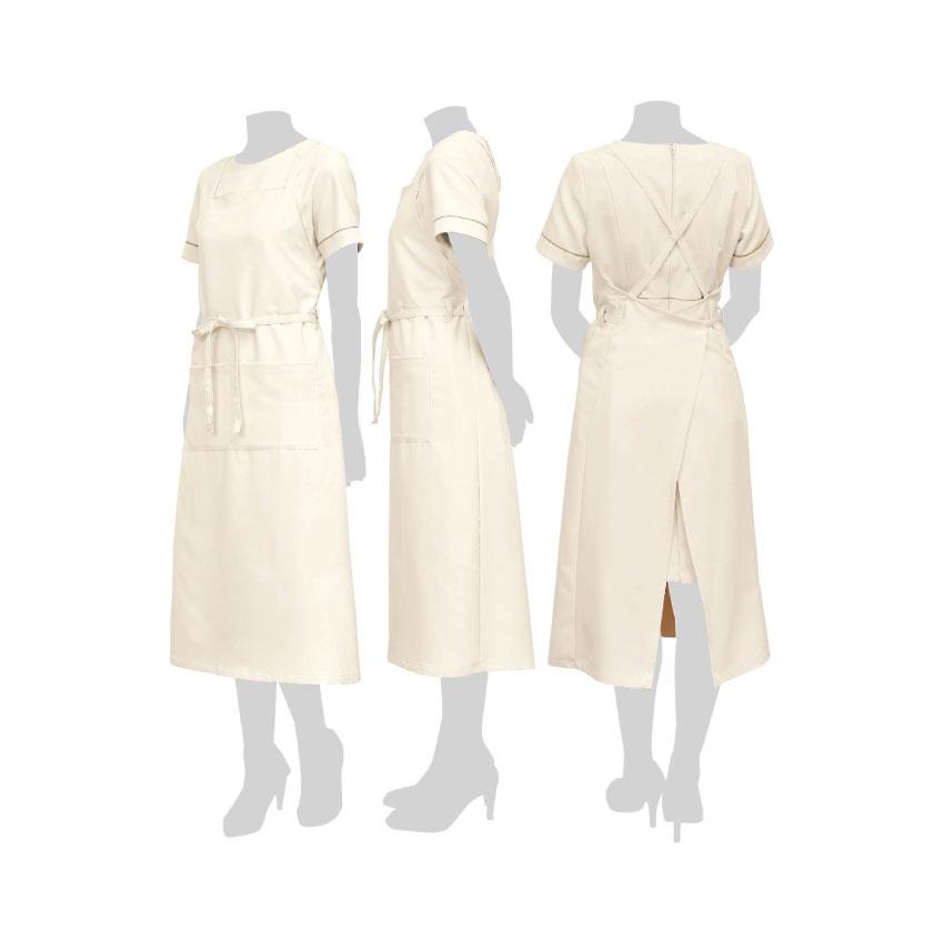 エステティック エプロン 3103 ユニフォーム 制服 エステ ヘアサロン