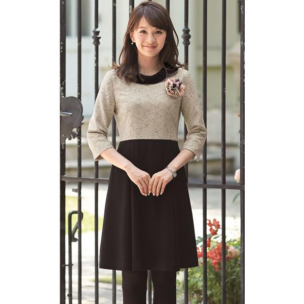 ジョア アンジョア ワンピース 61680 5号-15号 オフィス 事務服 制服