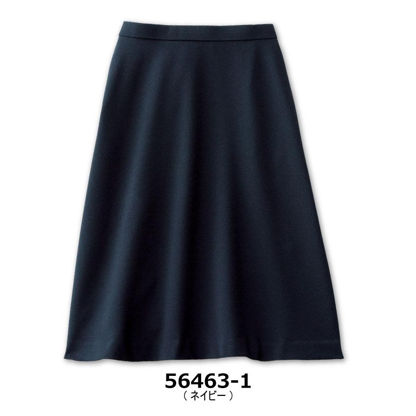 制服　アンジョア　スカート11号　新品 ジョア アンジョア フレアースカート 56463 レディース 春夏 ネイビー