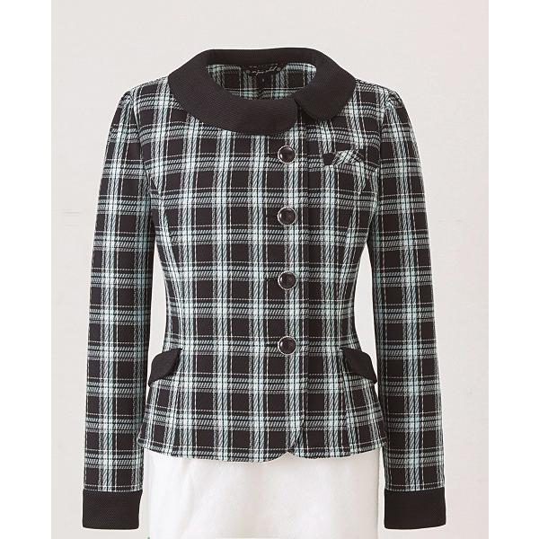 ジョア アンジョア ソフトジャケット 81740 17号-19号 オフィス 事務服