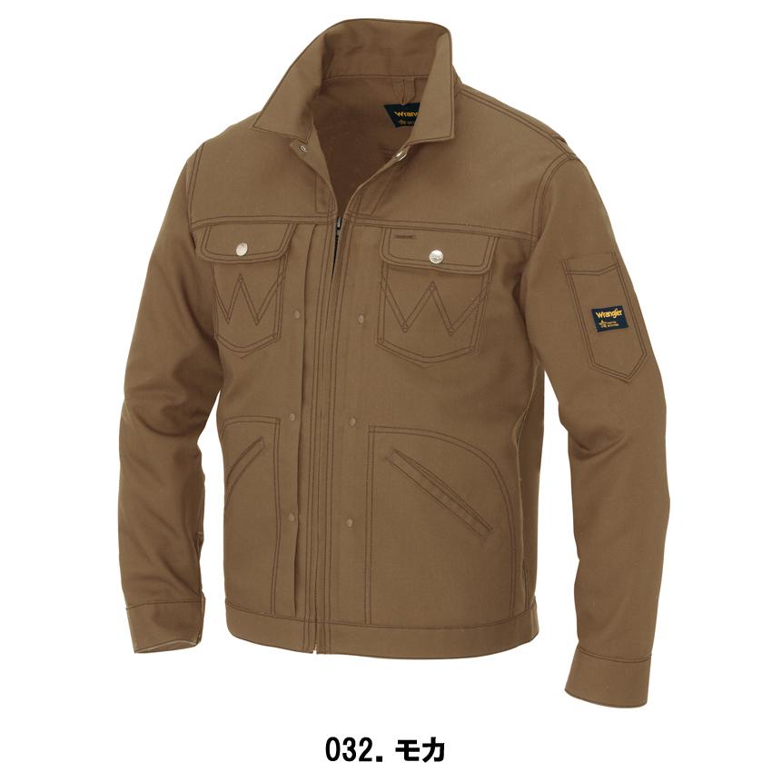 アイトス Wrangler ラングラー 作業用 ジャンパー ジップアップ