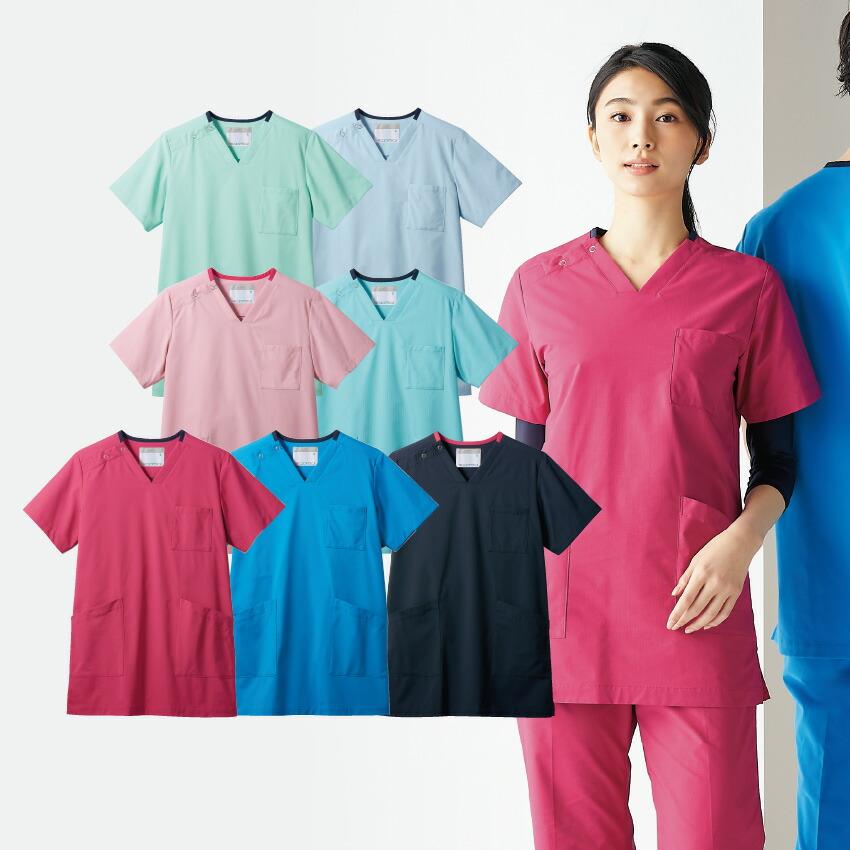 スクラブ 白衣 医療 男女兼用 実習 病院 看護師 医師 ケア 介護 医療用白衣 歯科衛生 クリニック 住商モンブラン Ms241 ポリエステル エステ 動物病院 整体 制菌 Montblanc Ms241 ユニフォームネット Yahoo 店 通販 Yahoo ショッピング