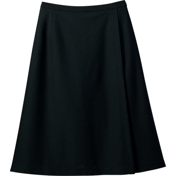 事務服 制服 セロリー selery ラップキュロット(53cm丈) S-16690 S-16691 セロリー（SELERY） 【TioTio加工】事務服 受付 春夏ラップキュロット