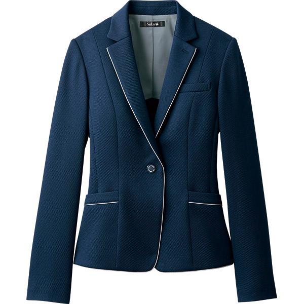 事務服 制服 セロリー selery ジャケット S-25031 S-25039  リブライトニット セロリー（SELERY） 【ニット】事務服 ジャケット S-25031 25039 リブ