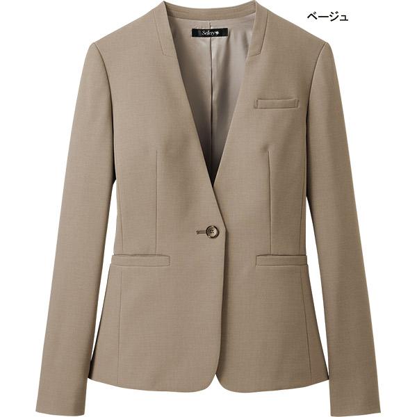 TioTio素材]事務服 制服 オフィス セロリー selery 長袖 ジャケット S