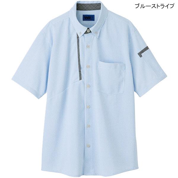 スキット 半袖ニットシャツ S-63581 63583 63585 清掃制服【エコ】｜uniform-store｜05