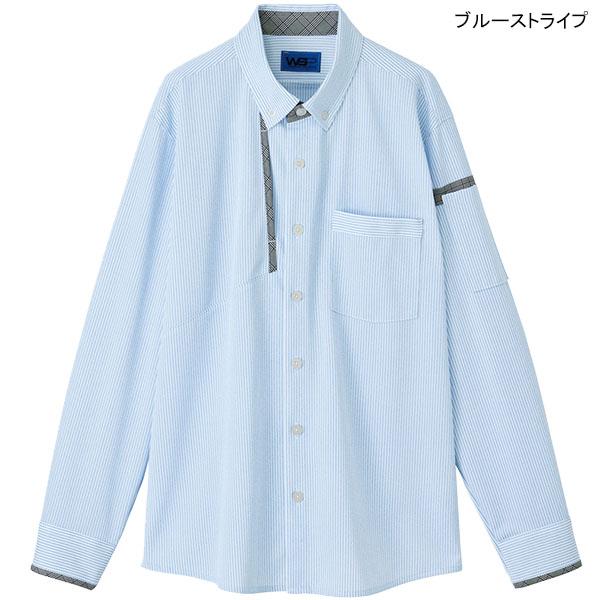 スキット 長袖ニットシャツ S-63591 63593 63595 清掃制服【エコ】｜uniform-store｜05