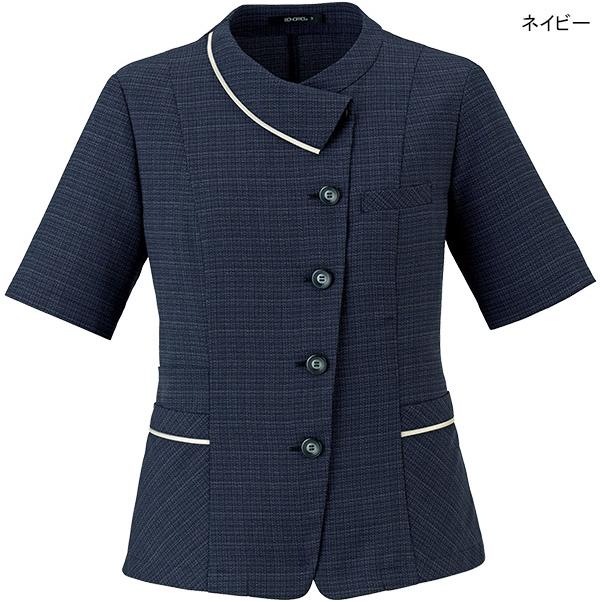 事務服 制服 BONOFFICE ボンオフィス オーバーブラウス  AJ0864 S522シリーズ クラッシーチェック ボンマックス  2025年春夏新作 サイズ5号〜15号 ボンマックス（BONMAX） ボンオフィス事務服 オーバーブラウス AJ0864
