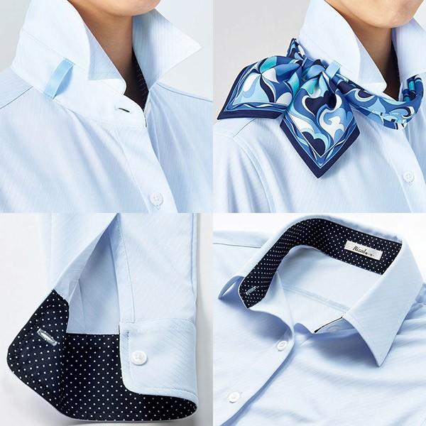 ボンマックス（BONMAX） 事務服 長袖 【ニット】シャツブラウス RB4158