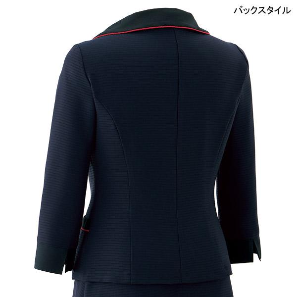 ジョア アンジョア 七分袖オーバーブラウス 26608 シャドーボーダー