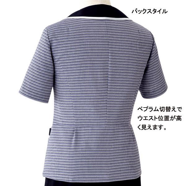 ジョア 事務服【接触冷感】オーバーブラウス 26735 クリアボーダーアン