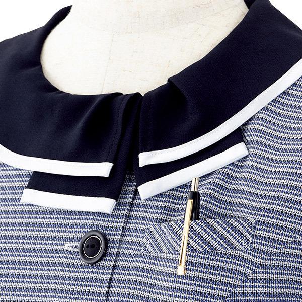 ジョア 事務服【接触冷感】オーバーブラウス 26735 クリアボーダーアン