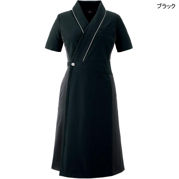 アンジョア 【フェムテック】ワンピース 62102 トリコットツイル 美容エステ制服_4