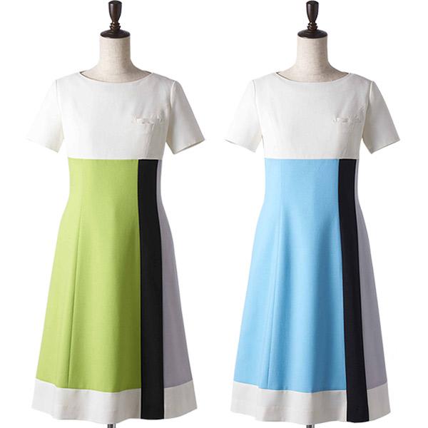 【ユーファクトリー】　ワンピース＋ジャケット、帽子セット　仕事用制服 ワーキングユニフォームストア全商品インフォメーション制服 春