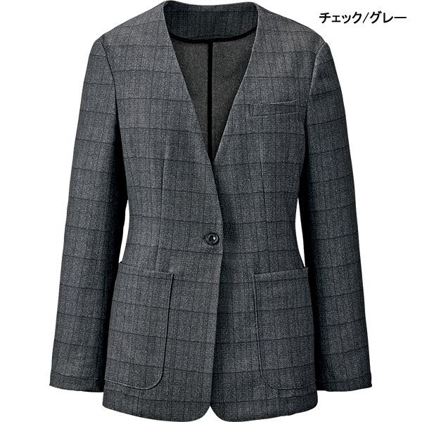 鳥居ユキ事務服 ジャケット YT4927 AirDyeRグレンチェック【ECO 