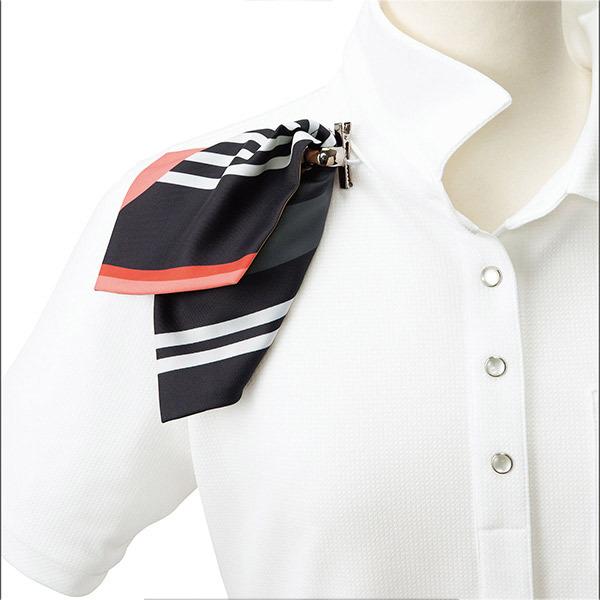 事務服ブラウス ヌーヴォ 半袖ポロシャツ FB71402 ニット