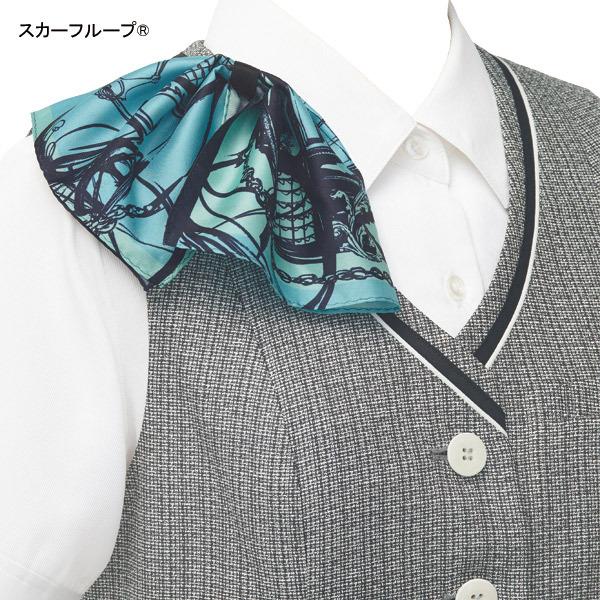 カーシーカシマ 事務服 春夏ベスト ESV834 エンジョイ ピュアツイード