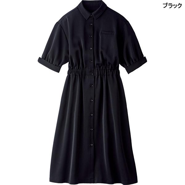 事務服 ワンピース 7750 ナチュラルエコストレッチ カウンタービズ_2