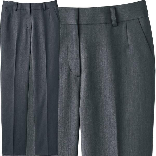 HANECTONE 接客受付 テーパードパンツ 9012 ストレッチ杢ツイル