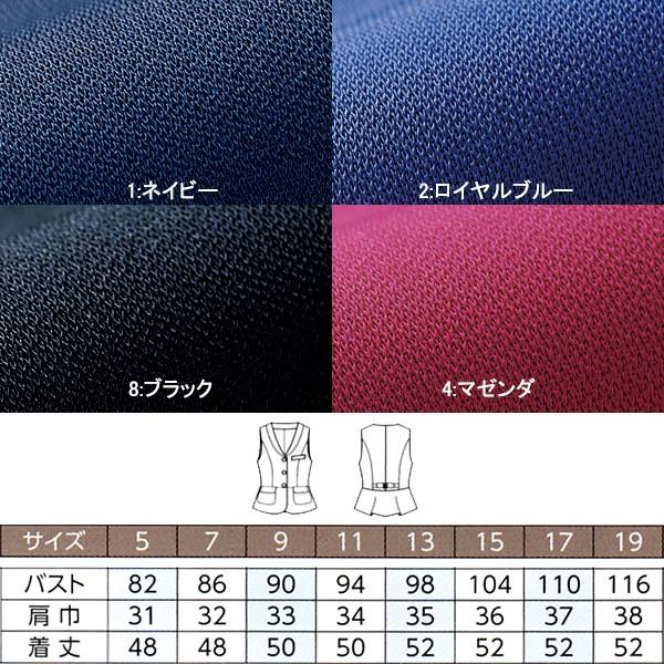 HANECTONE 事務服ベスト 9759 ノルディスアムンゼン カウンタービズ