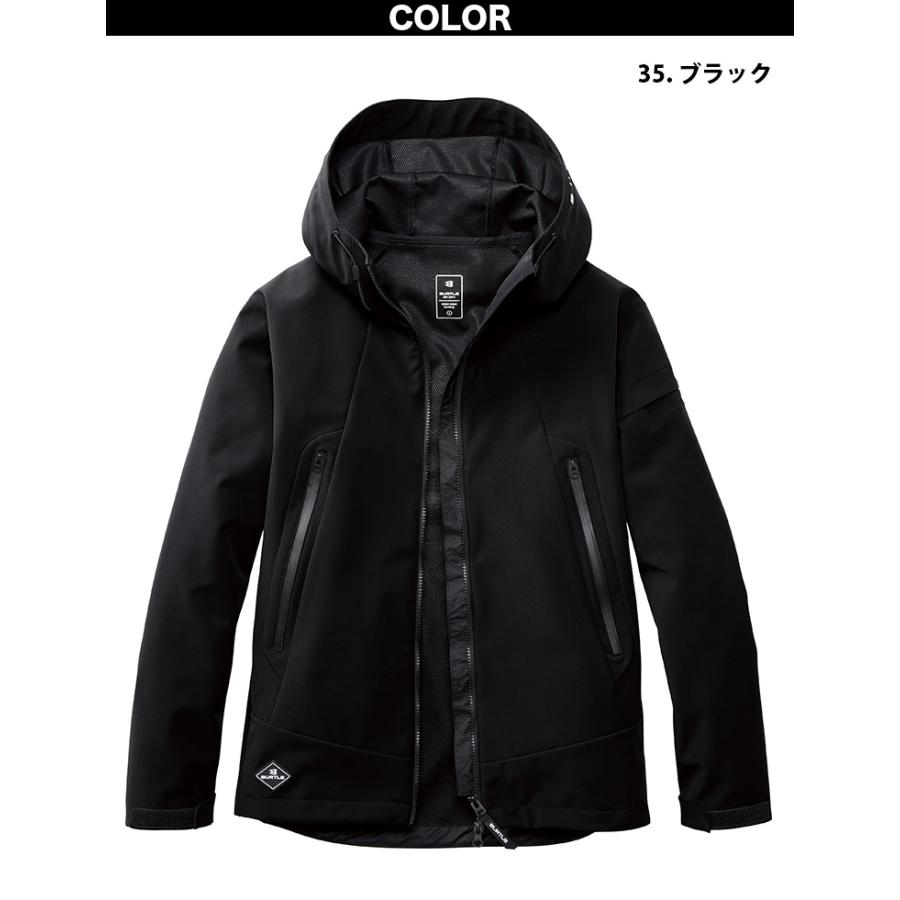 BURTLE（バートル） BURTLEフーデッドジャケット（ユニセックス）3190