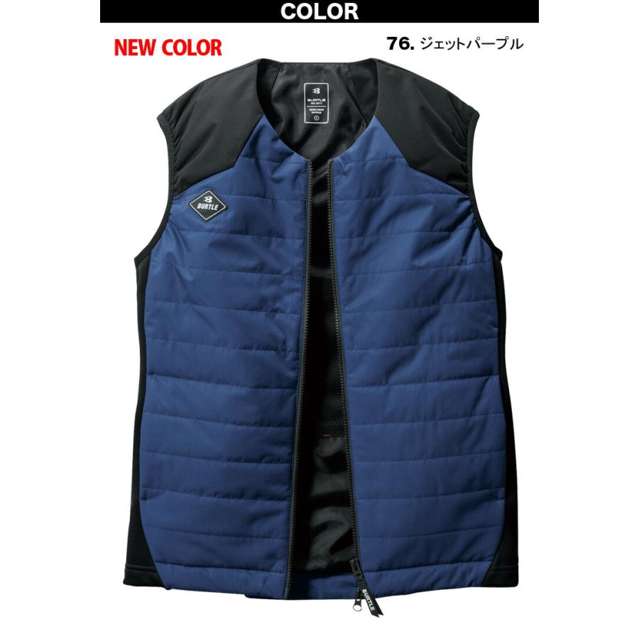 BURTLE（バートル） BURTLE 2023年 軽防寒ベスト ヒートベスト 3214 S