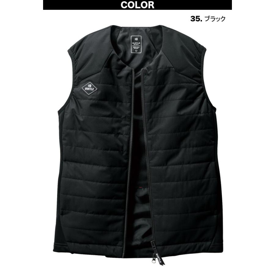 BURTLE（バートル） BURTLE 2023年 軽防寒ベスト ヒートベスト 3214 S