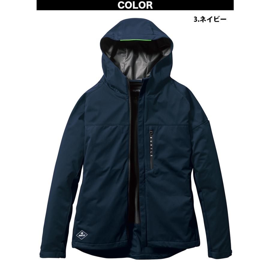 BURTLE（バートル） 秋冬 ストレッチパーカ（ユニセックス）3230 XXL