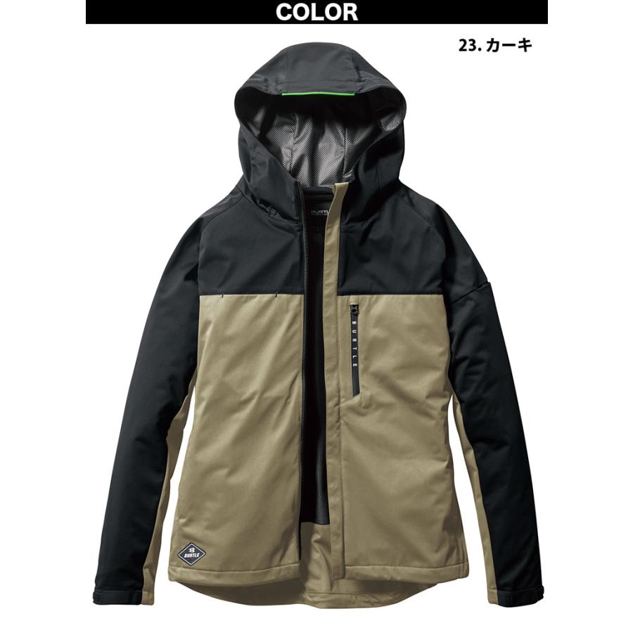 BURTLE（バートル） 秋冬 ストレッチパーカ（ユニセックス）3230 XXL