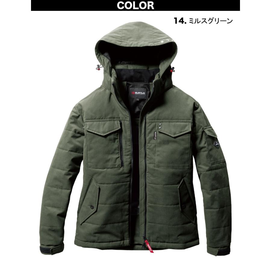 BURTLE（バートル） 2024年秋冬新作 BURTLE 5050 秋冬用 防寒