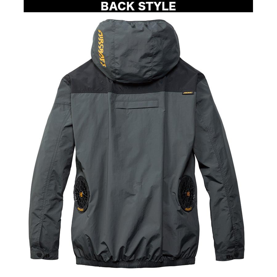 2026年モデル 【AC1151 アッシュグレー(60)4XL】 2枚セット！！ BURTLE（バートル） エアークラフト 2026年型モデル タクティカル