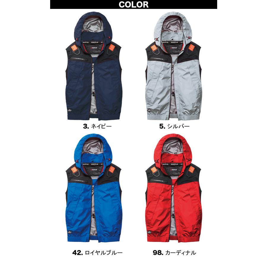 BURTLE（バートル） エアークラフト 2026年モデル ACフーディベスト