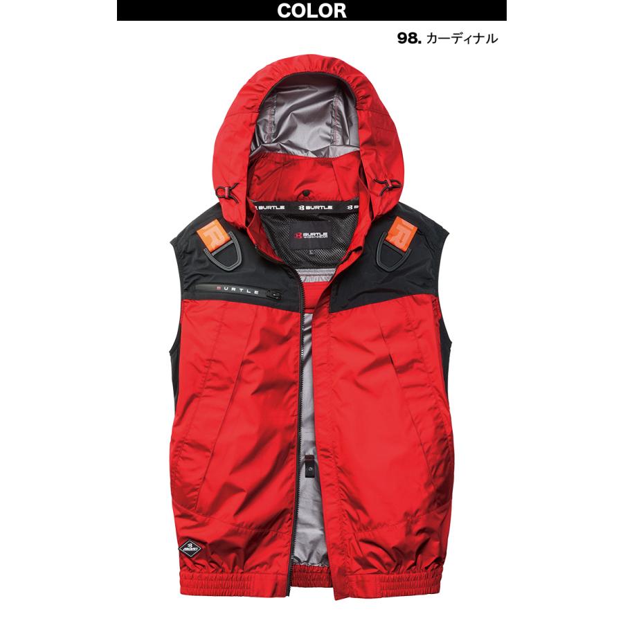BURTLE（バートル） エアークラフト 2026年モデル ACフーディベスト