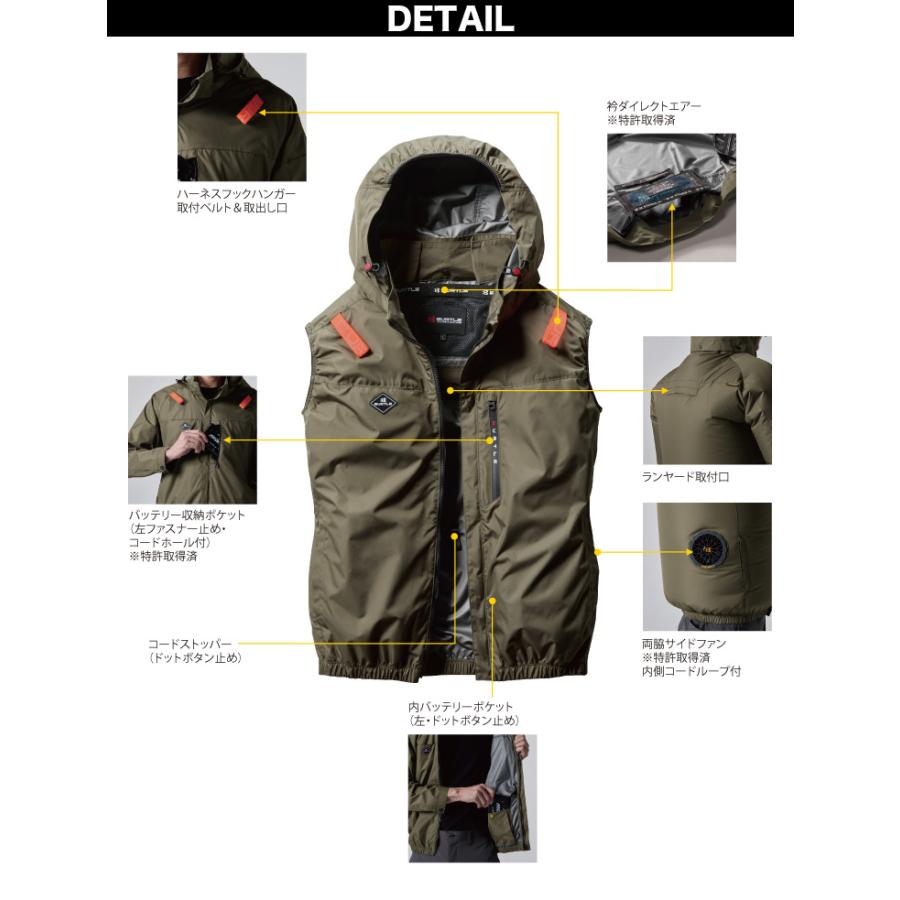 BURTLE (サイドファン取付設計モデル)バートル エアークラフト 2025年