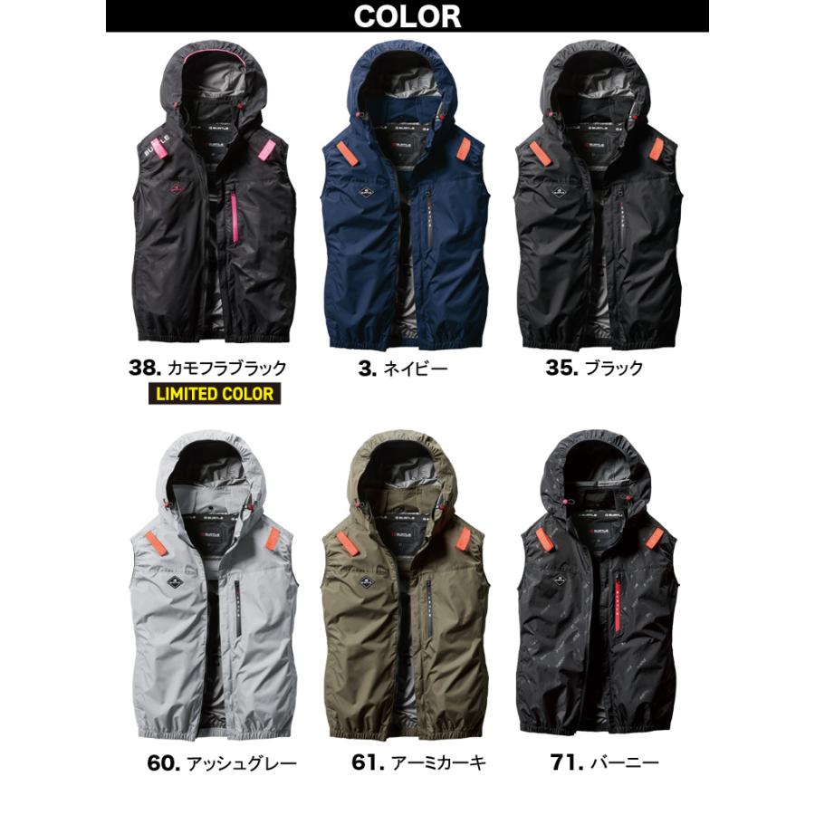 BURTLE (サイドファン取付設計モデル)バートル エアークラフト 2025年