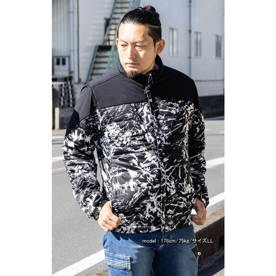 シンメン ウォームライトストレッチジャケット 01300 SS-4L マルチ