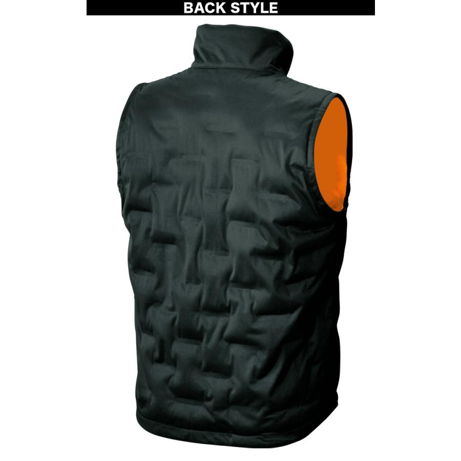 S-HEAT シームレスベスト単品 /発熱S-HEAT対応服/作業着/作業服