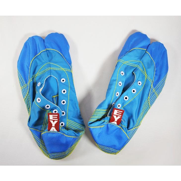 無敵 足袋シューズ キッズ レディースサイズ 行田の伝統職人の匠技が創り出すランニングシューズ サックス 008 Muteki Saxeblue S 空調服 ファン付き作業着取扱店 ユニフォーム百科 通販 Yahoo ショッピング