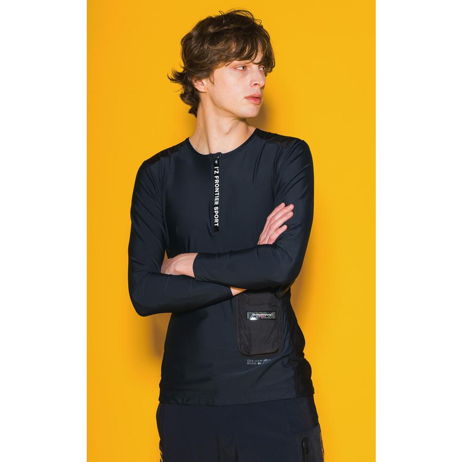 2025年新商品 アイズフロンティア 冷却ペルチェ専用長袖クルージップインナー・ペルチェ(5個タイプ)バッテリーセット PS122  メンズ 春夏作業服 作業着 熱中症対策 冷却インナー I’Z FRONTIER I'Z FRONTIER 2025年新商品 アイズフロンティア 冷却ペルチェ専用長袖