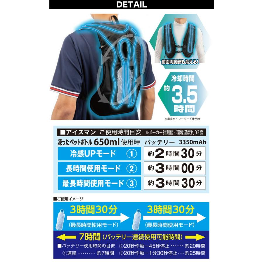 冷却・加熱ウェア Amazon.co.jp: [山善] ファン付きウェア 半袖 5000mAhバッテリー