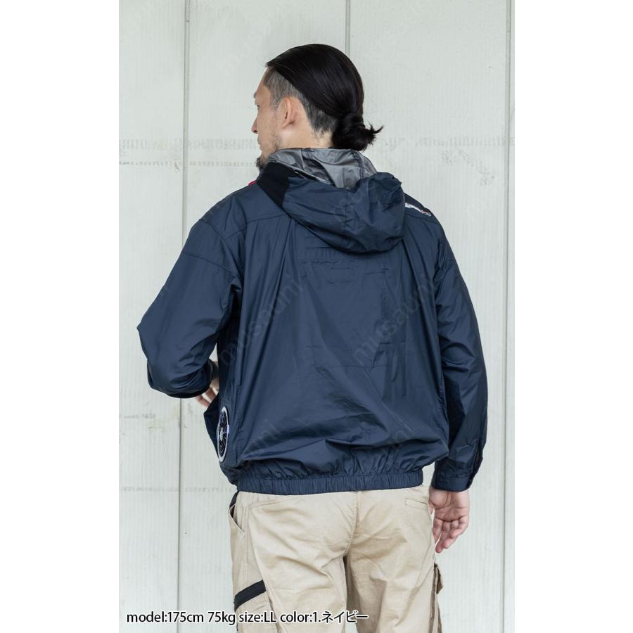 HOOH（鳳皇） 2026年新商品 村上被服 快適ウェア 空調作業服 サイド