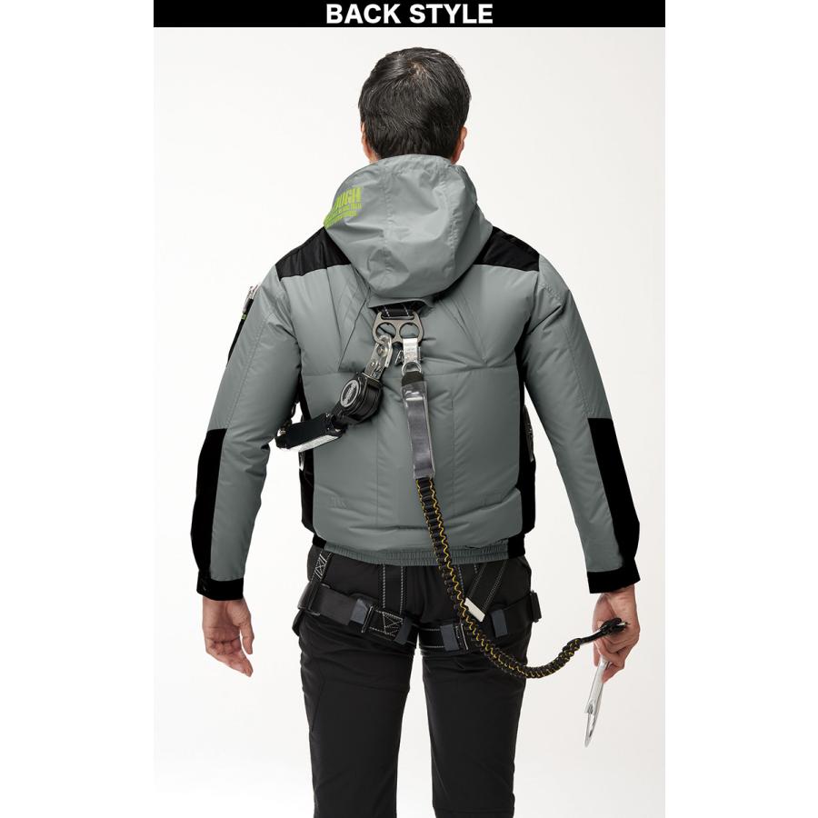 空調風神服チタンフード長袖 7743 日本製24Vバッテリーファンセット RD9490PJ RD9410PH/RD9420PH ポリエステル100% the tough/アタックベース 電動ファン用ウェア 作業服 ユニフォーム 空調風神服チタンフード長袖 7743 日本製24Vバッテリーファンセット