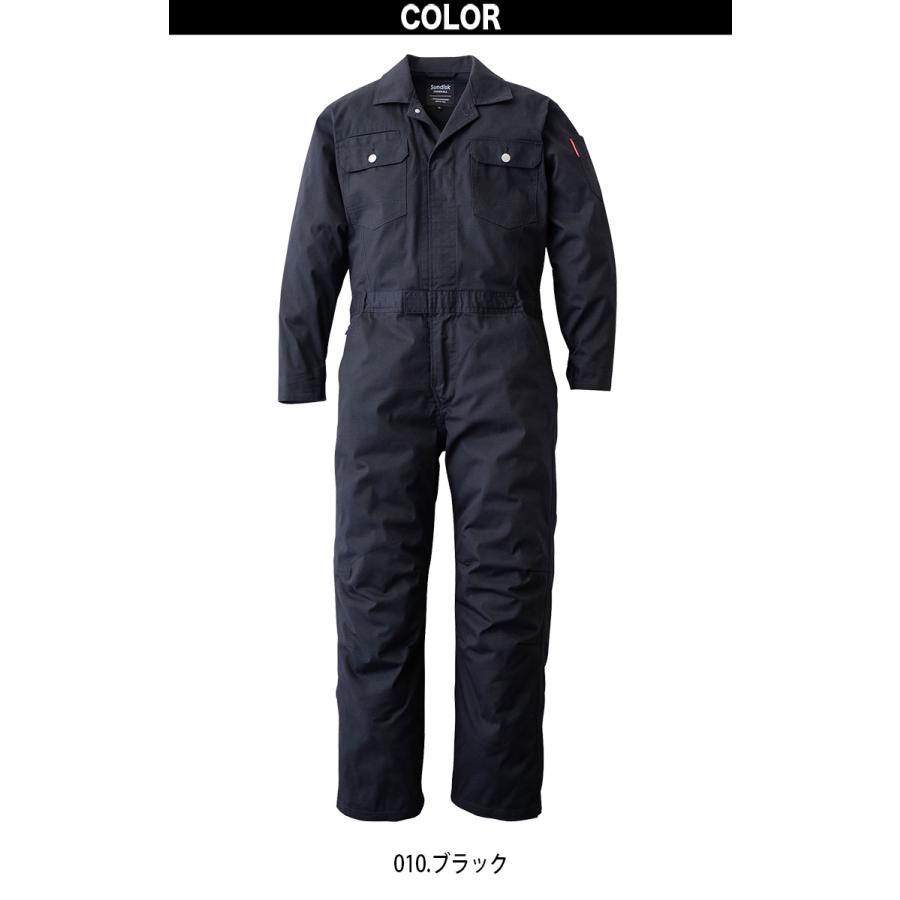 サンディスク SUNDISK 長袖ツナギ SD8300 S〜3L ストレッチ