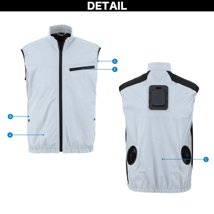 2025年新商品 ビッグボーン 冷蔵服4 ベストタイプ 大型冷却ペルチェ