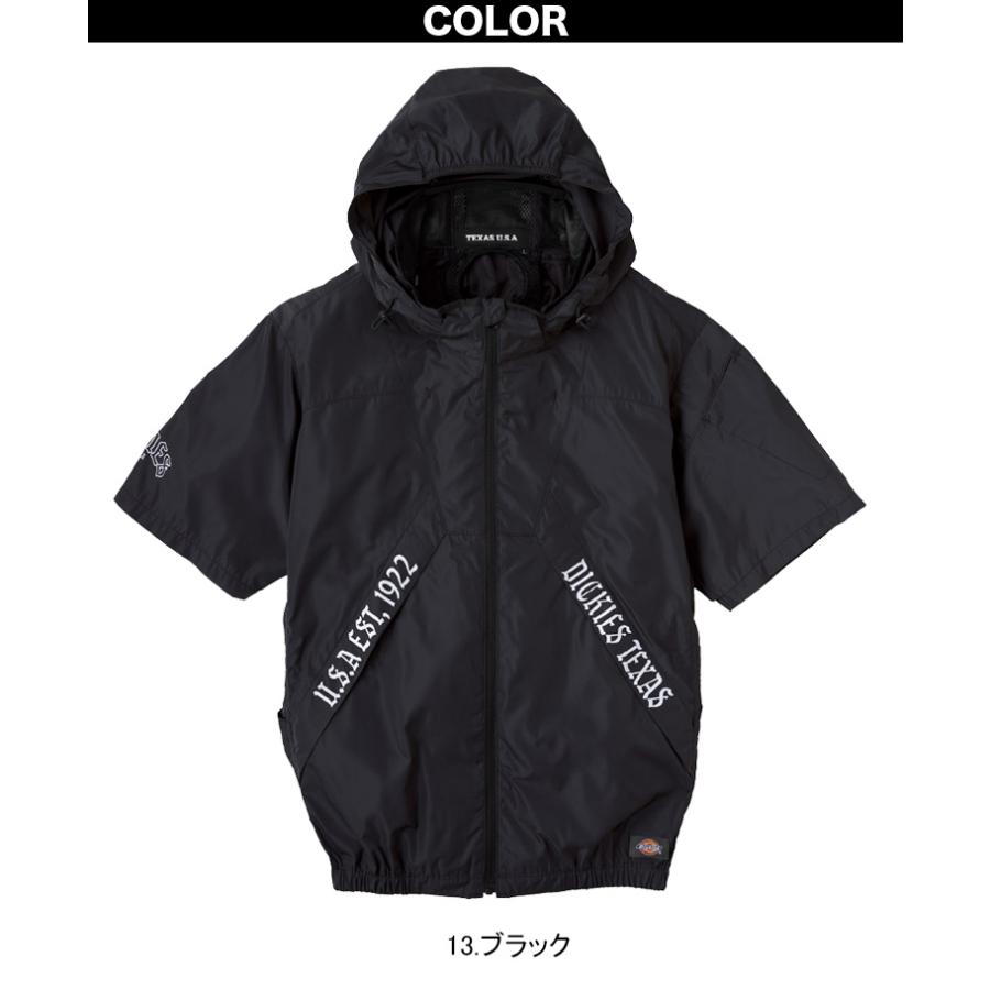 空調服神服 Dickies x VOLT COOL Lサイズ 新品 Dickies（ディッキーズ） 空調風神服 コーコス VOLTCOOL 半袖ブルゾン