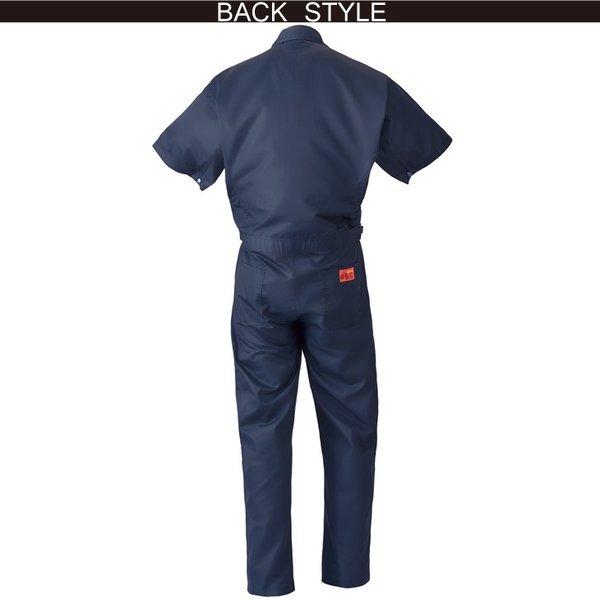 BURTLE（バートル） 空調服 つなぎ ツナギ服 ファンなし 半袖 ツヅキ服