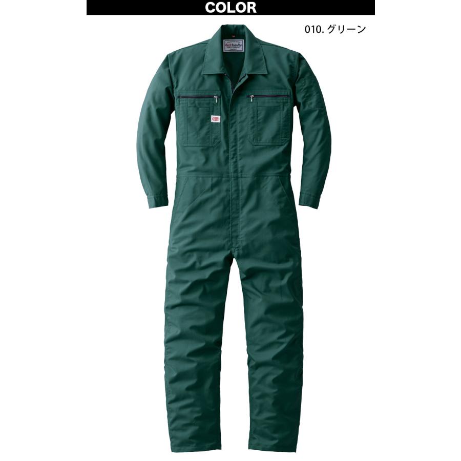 山田辰 Auto-Bi高機能つなぎ服 24030 ツナギ ストレッチ 腰部分4WAYプリーツ 帯電防止 強力三重環縫 YKKファスナー 通年 ...