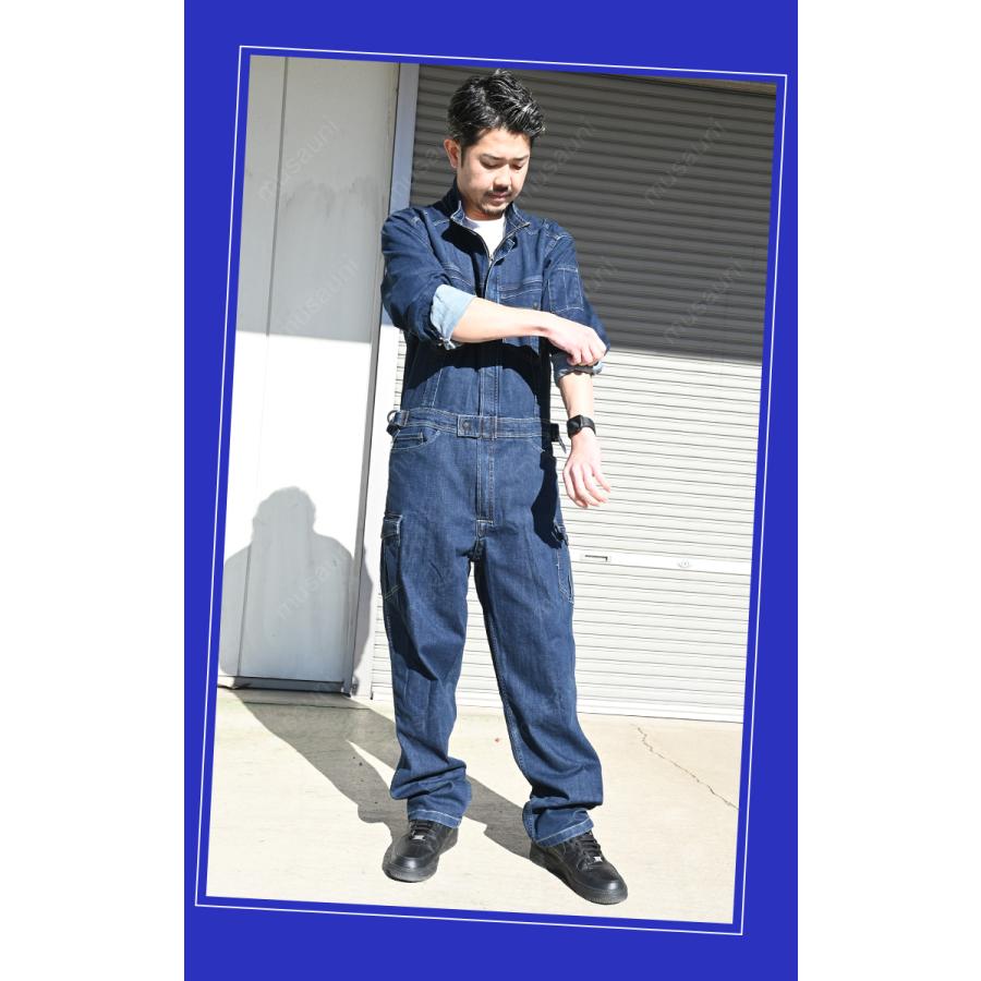 EDWIN（エドウィン） オーバーオール 81008 4L 5L 大きいサイズ 10.7oz
