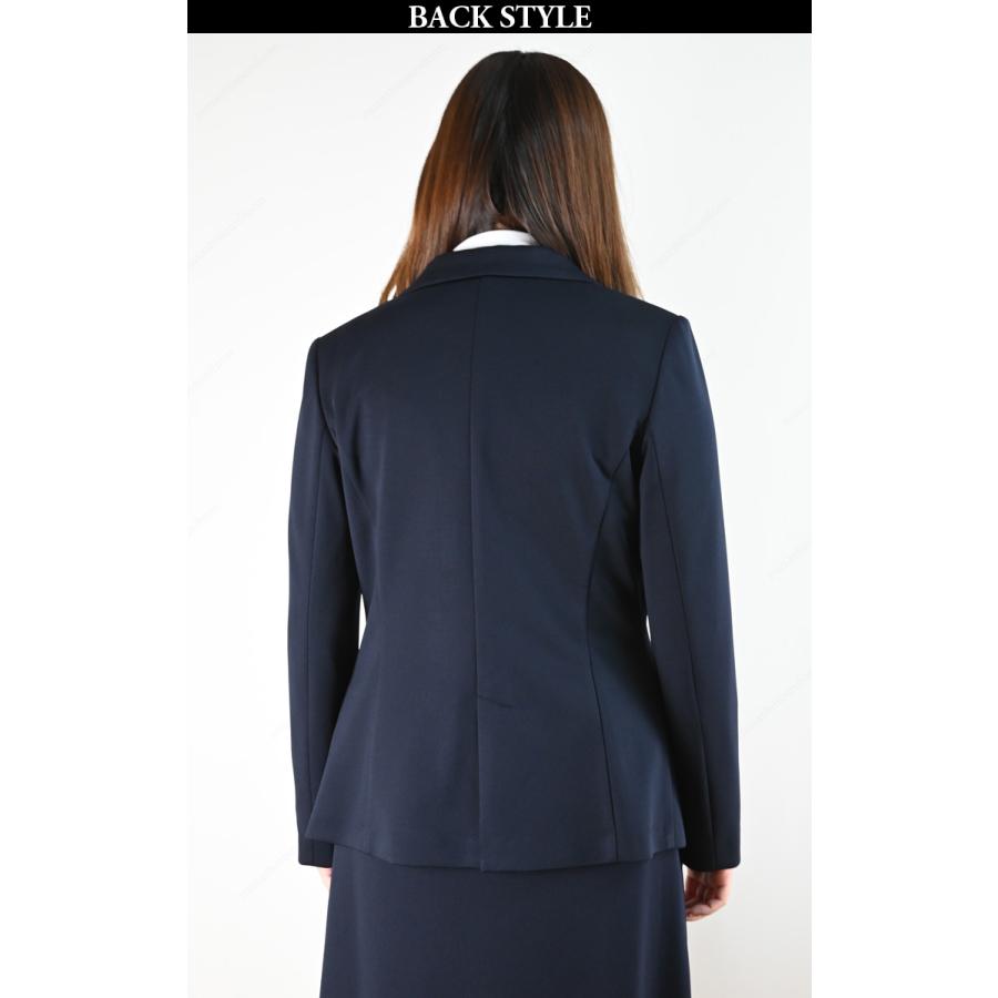 UNILADY ジャケット U2422 5号〜15号 背抜き トリコット裏地 ニット