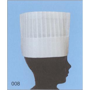 不織布使い捨てコック帽(NO.008)（200枚入り） H1800 ライフ